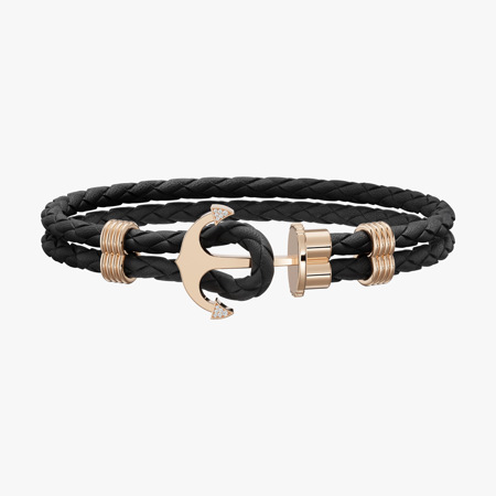 Diamond Week Jewelry and Leather Bracelet